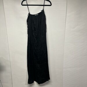 Elegant Black Midi Dress